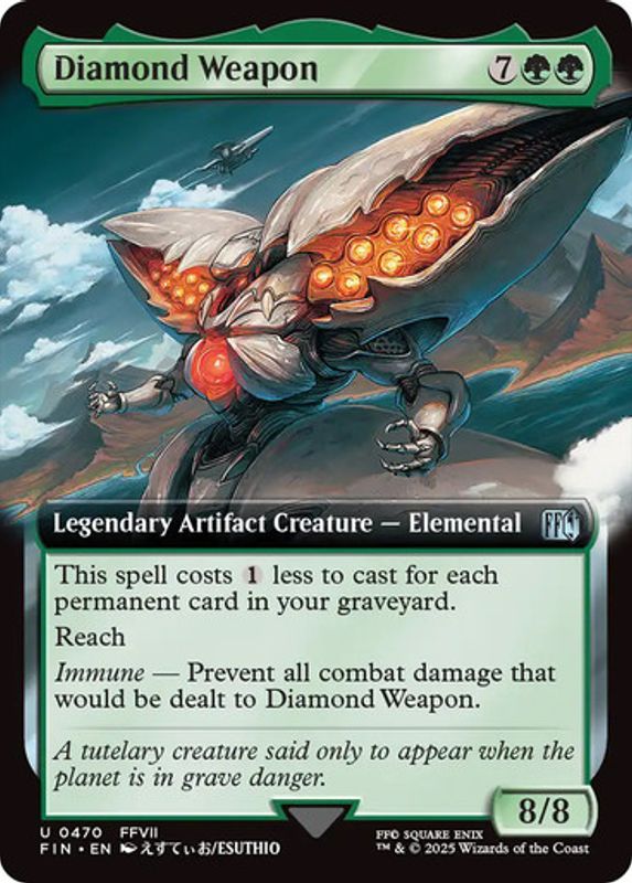 Diamond Weapon (Extended Art) (Foil)